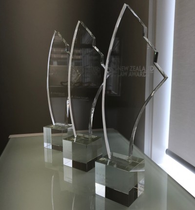 lAW AWARD TROPHIES X 3